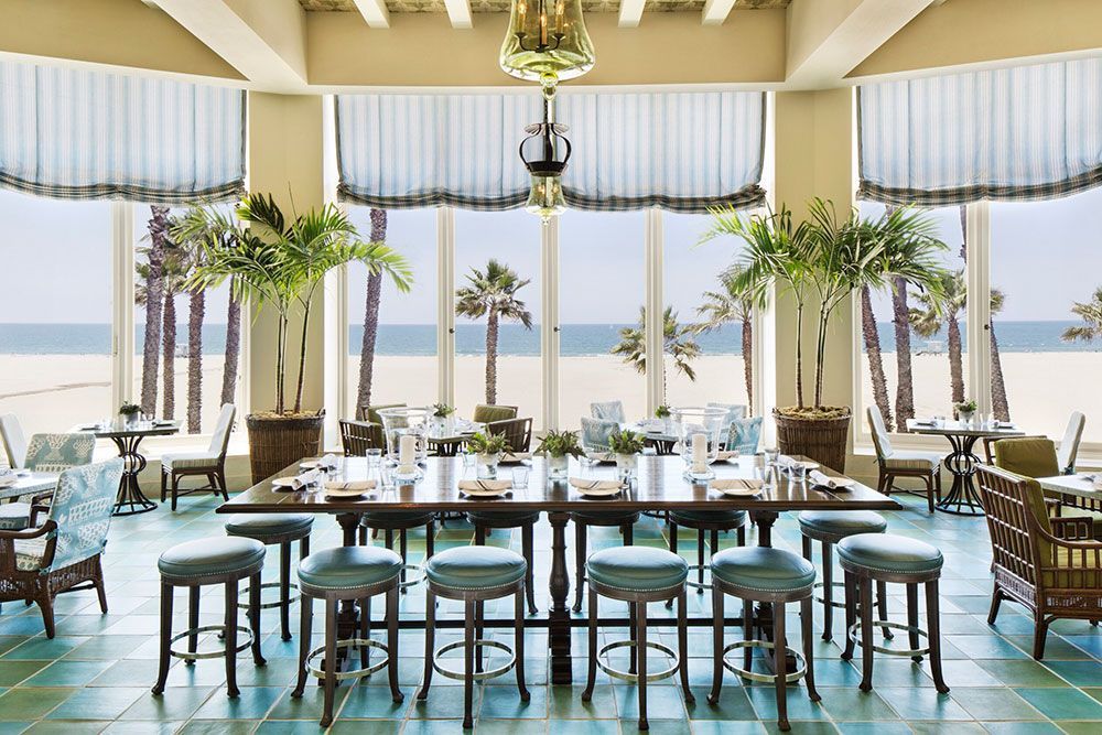 Hotel Casa del Mar Terrazza Lounge communal table