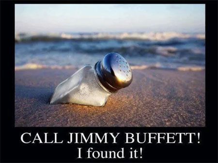 Call Jimmy Buffet! I found it!