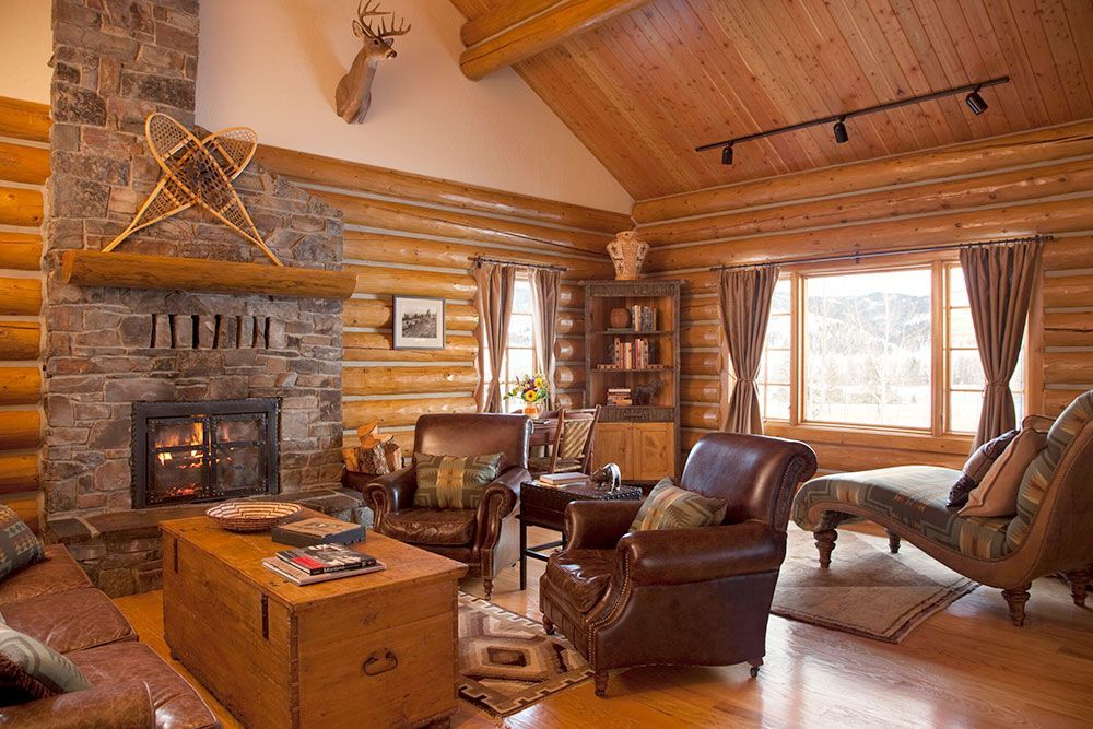 Bear House interior at The Ranch at Rock Creek