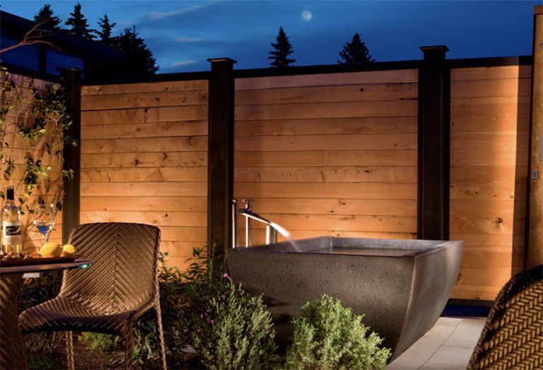 Bardessono outdoor tub