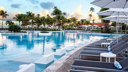 Hyatt Regency Grand Reserve pool deck - Puerto Rico