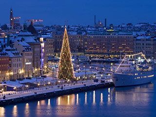 Virtual Background - A Scandinavian Christmas