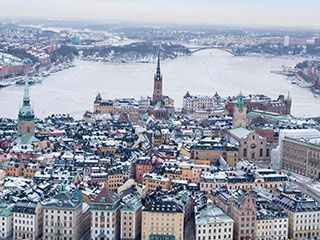 Virtual Background - A Scandinavian Christmas