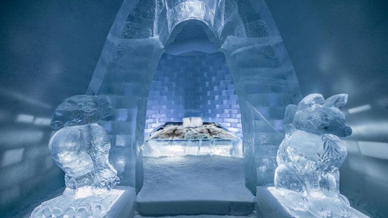 Icehotel art suite