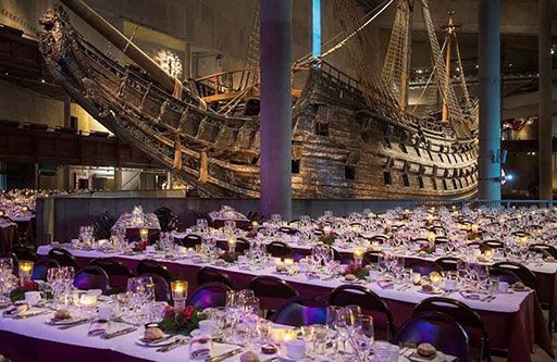A private function at the Vasa Museum