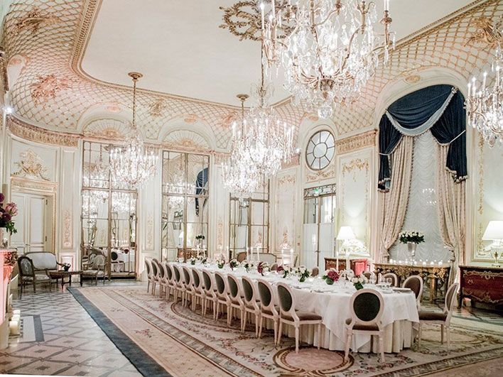 Elegant evening experience at Le Meurice