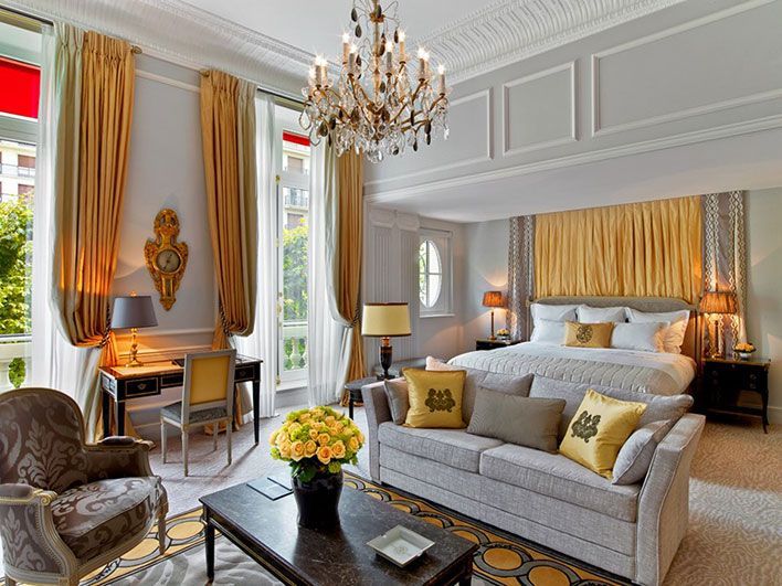 Parisian elegance in the sleeping rooms