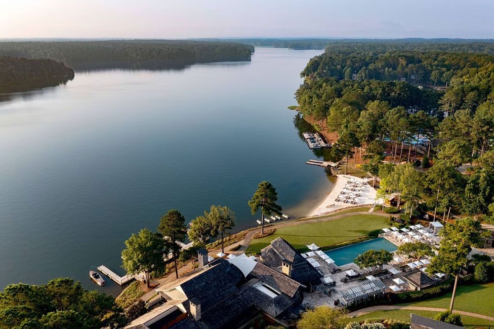  The Ritz Carlton Reynolds, Lake Oconee aerial view