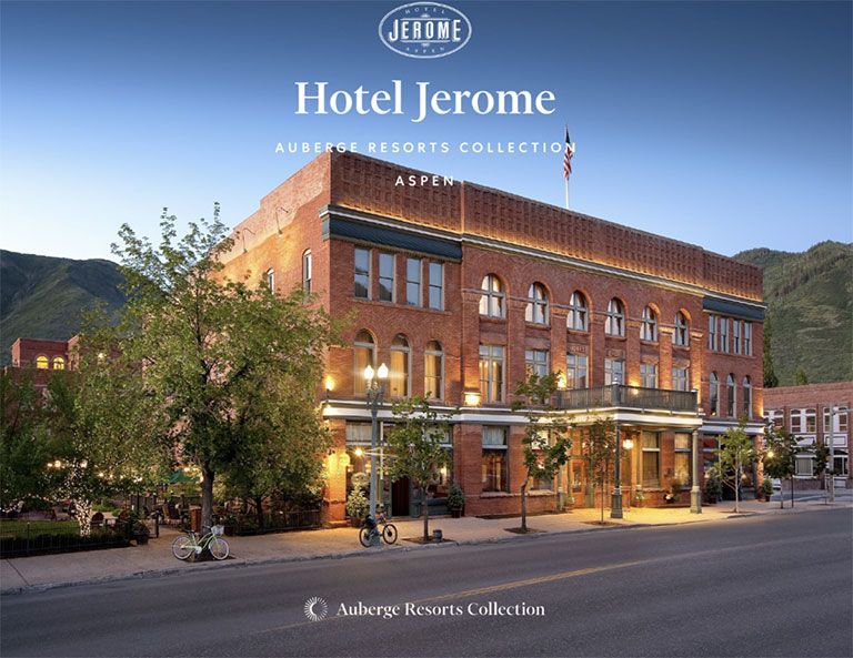 Hotel Jerome, Aspen Colorado