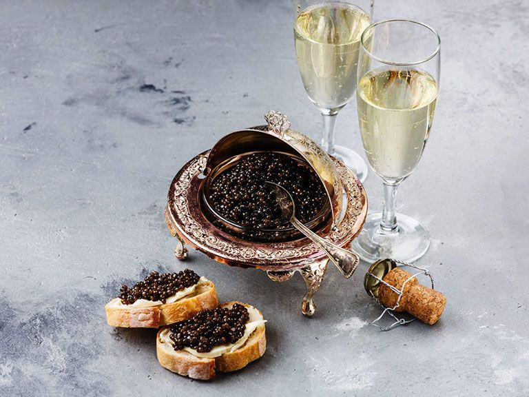 Champagne and Caviar