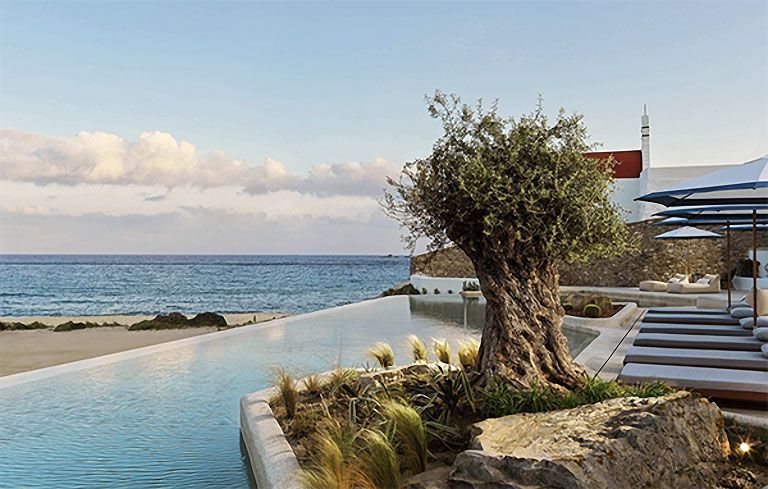 Aegon Hotel Mykonos outdoor pool